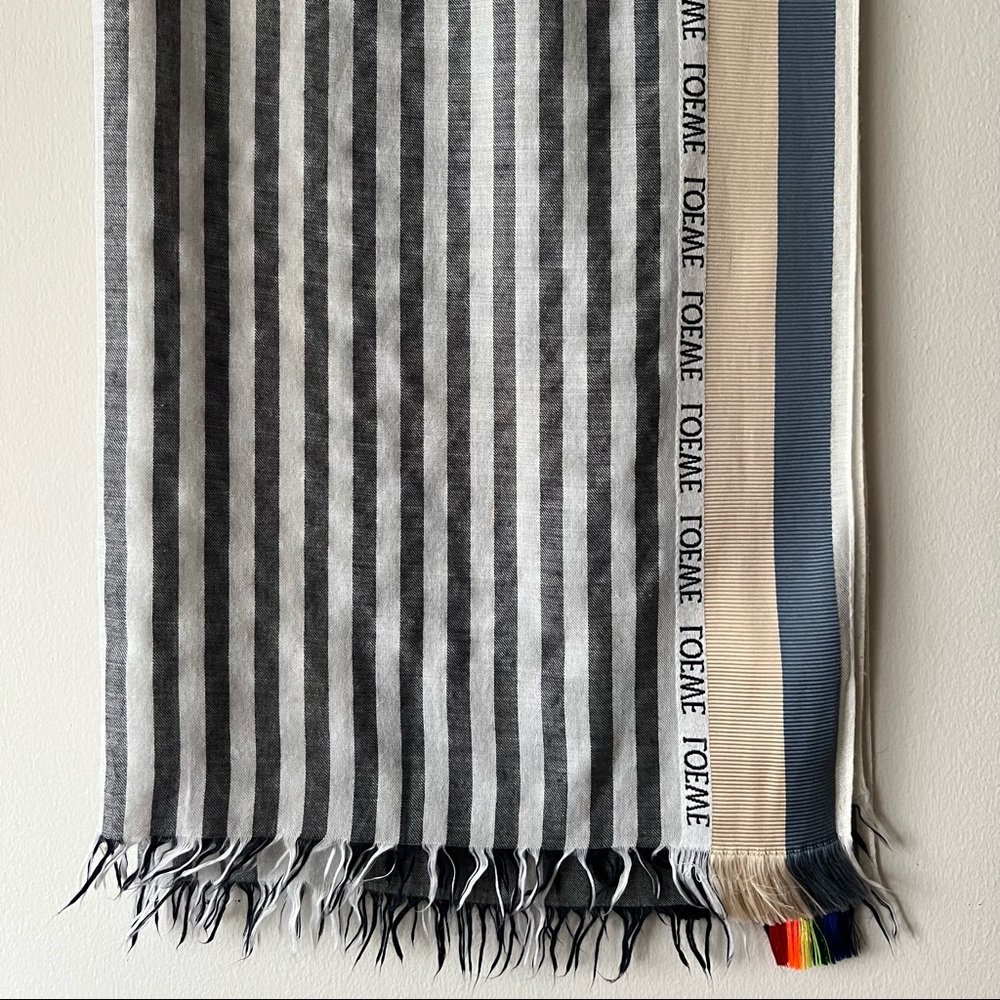 Loewe striped scarf